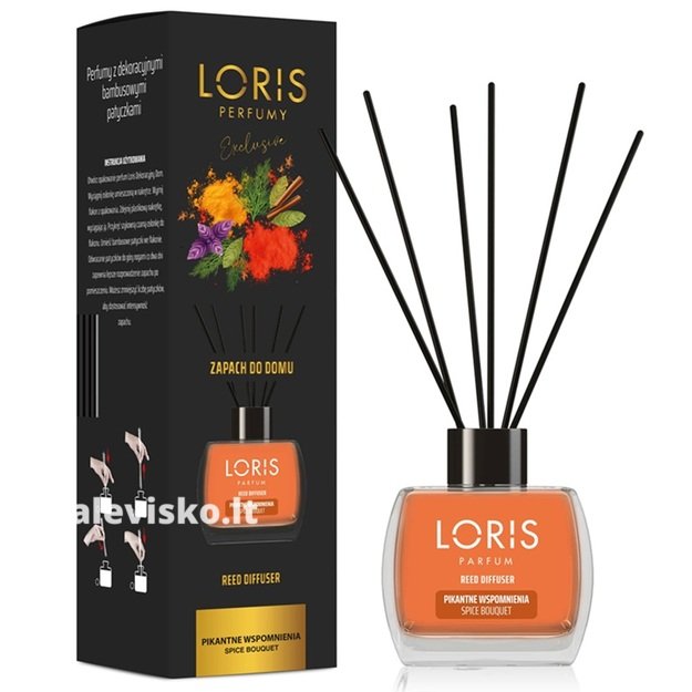 Namų kvapas LORIS PARFUM Prieskonių puokštė, 120 ml.