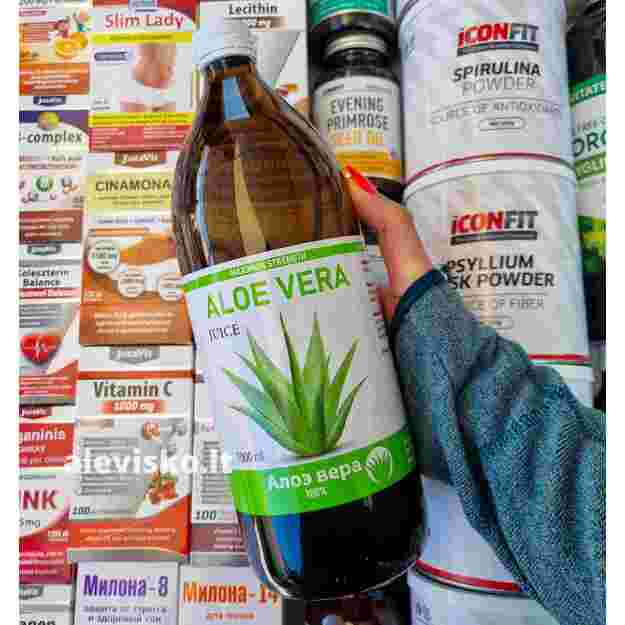 Maisto papildas 100% Alavijų sultys (Aloe Vera) 1000 ml