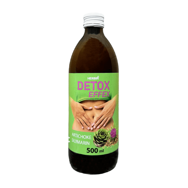 Maisto papildas DETOX EFFECT kepenims ir žarnynui, 500 ml.