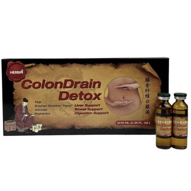  Colondrain Detox, 10 buteliukų