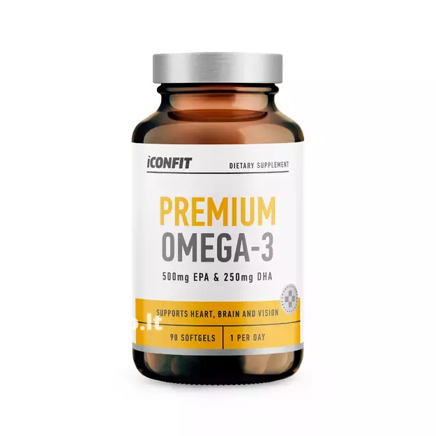 ICONFIT Premium Omega 3, 90 kap.