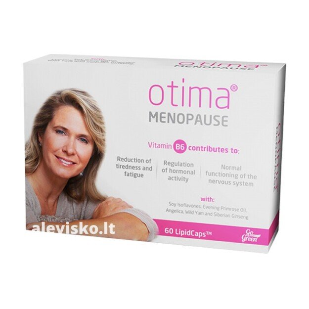 Maisto papildas OTIMA menopauzei, 60 kap.