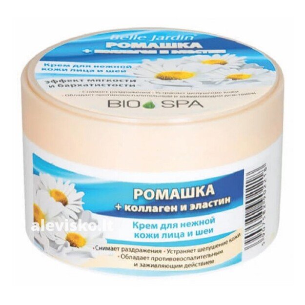 Veido kremas su ramunėlėmis Belle Jardin, 200 ml.