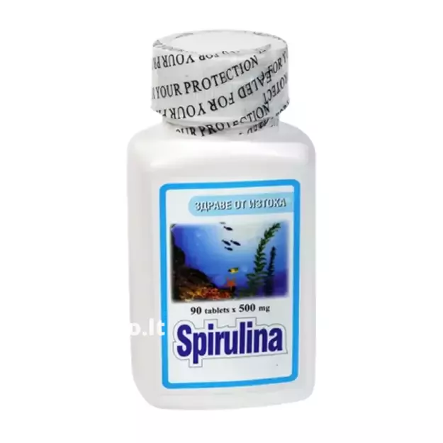 Maisto papildas SPIRULINA 1980 mg, 90 tab.