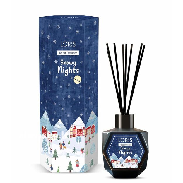 Namų kvapas LORIS Snowy Lights, 110 ml.