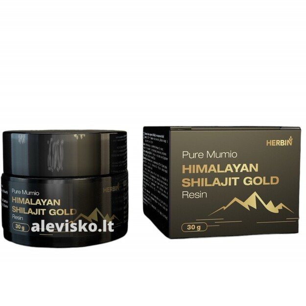Herbin Himalajų Mumijo (Shilajit) derva - pasta, 30 g