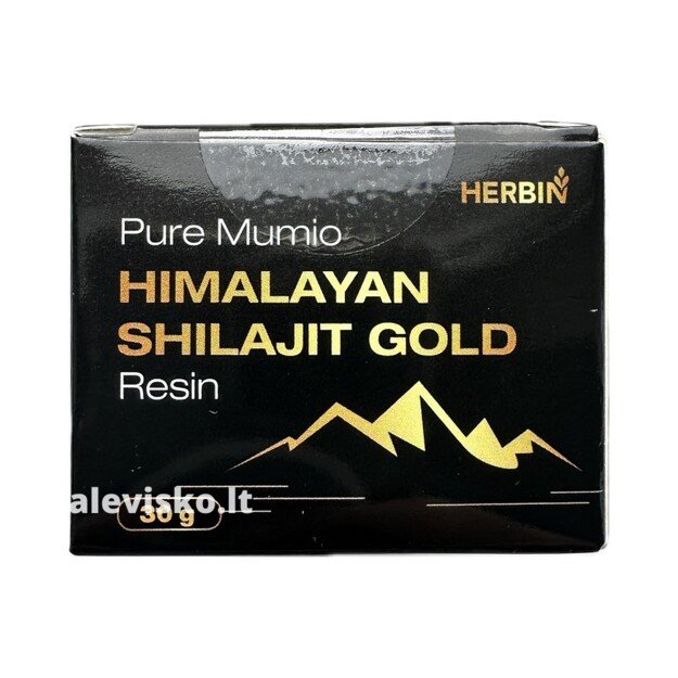 Herbin Himalajų Mumijo (Shilajit) derva - pasta, 30 g