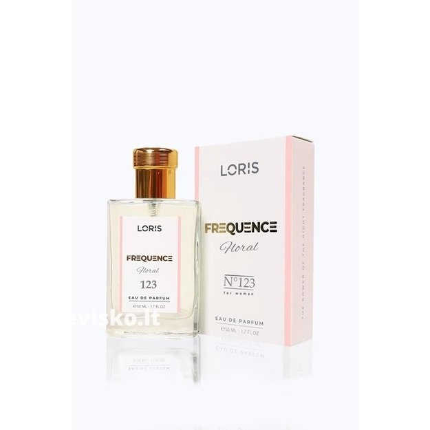Kvapusis vanduo moterims LORIS Parfum K-123, 50 ml.