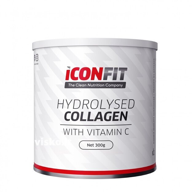 ICONFIT hidrolizuotas kolagenas su vitaminu C, 300g