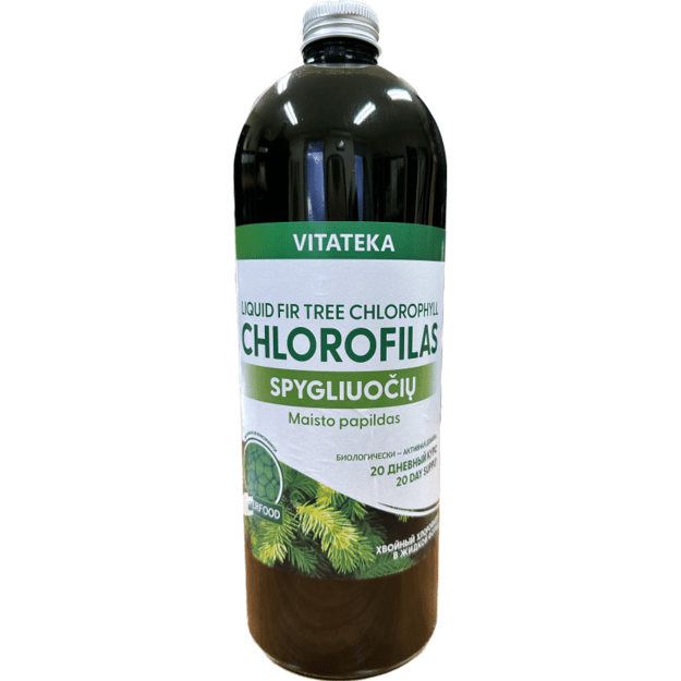 Spygliuočių chlorofilas, 1000 ml.