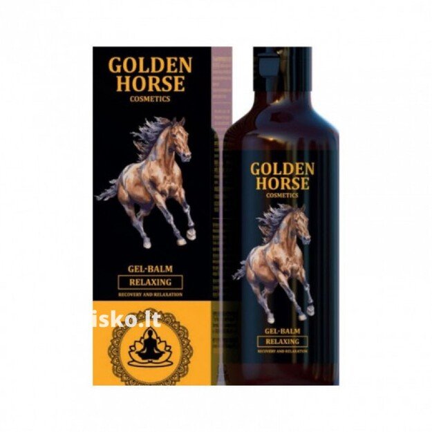 GOLDEN HORSE gelis sąnariams (atpalaiduojantis ir atstatantis), 400 ml.