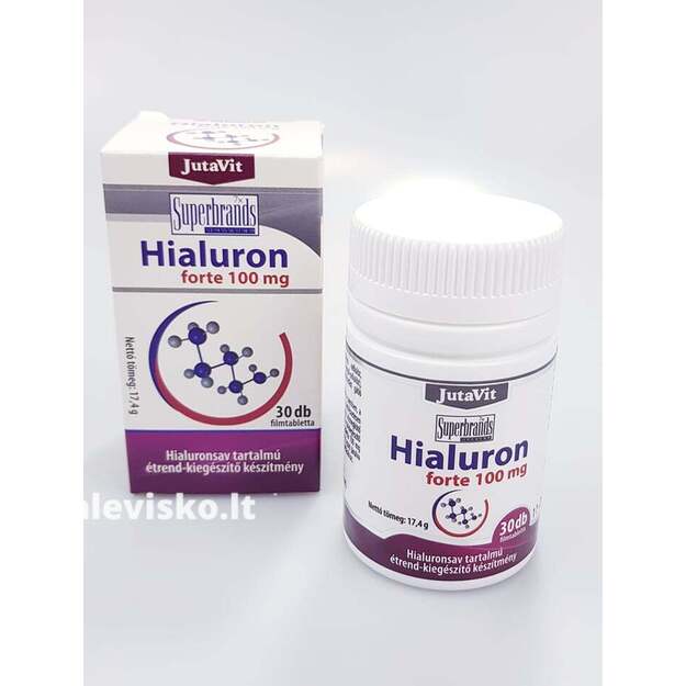 Maisto papildas Hialuron forte 100 mg 