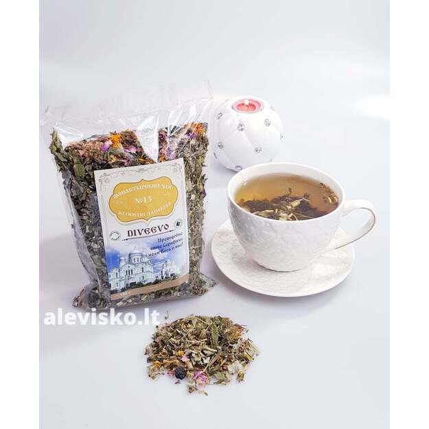 Žolelių arbata „Vienuolių arbata“  Nr. 13 (Bronchams ir plaučiams)