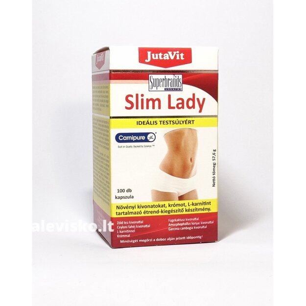 Maisto papildas Slim Lady JutaVit 100 kap.