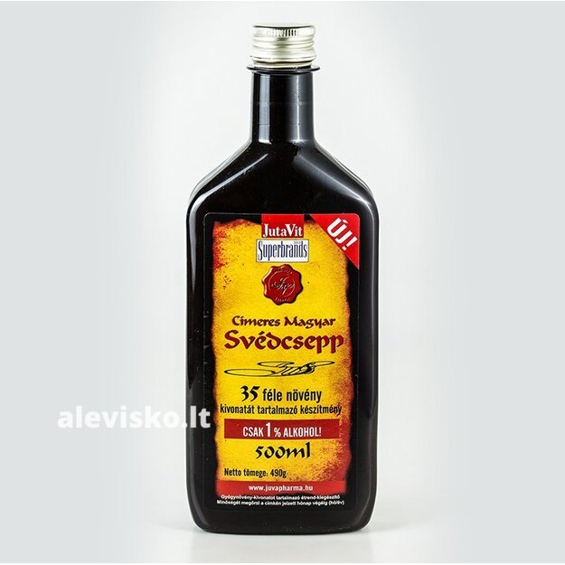 Maisto papildas Švediški lašai JutaVit 500 ml