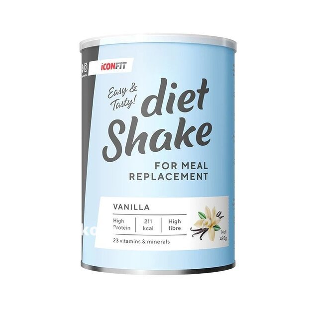 ICONFIT Diet Shake - dietinis kokteilis, 495 g. (įvairių sk.)