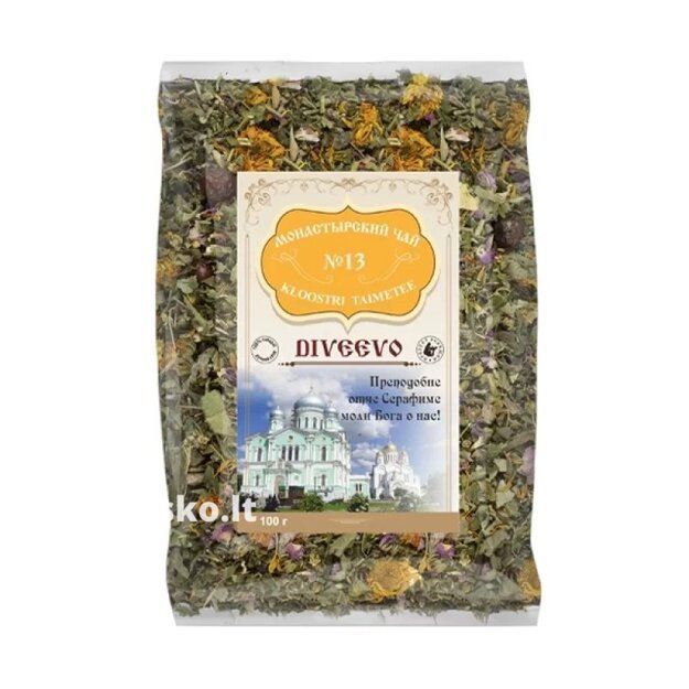 Žolelių arbata „Vienuolių arbata“  Nr. 13 (Bronchams ir plaučiams)