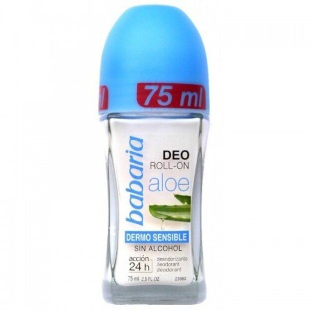 Rutulinis dezodorantas Dermo, BABARIA, 75 ml